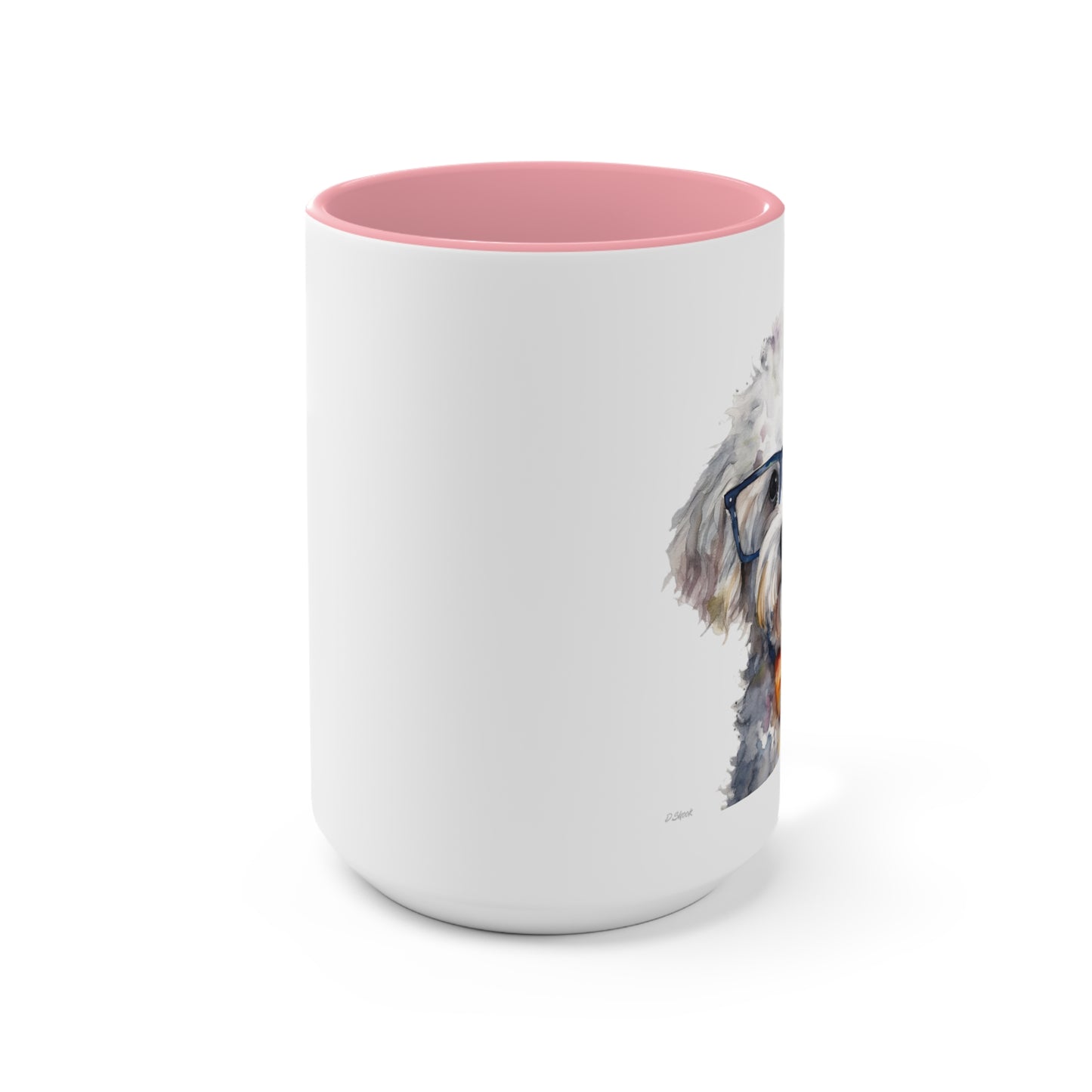 Bichon Frise 4 Accent Mugs