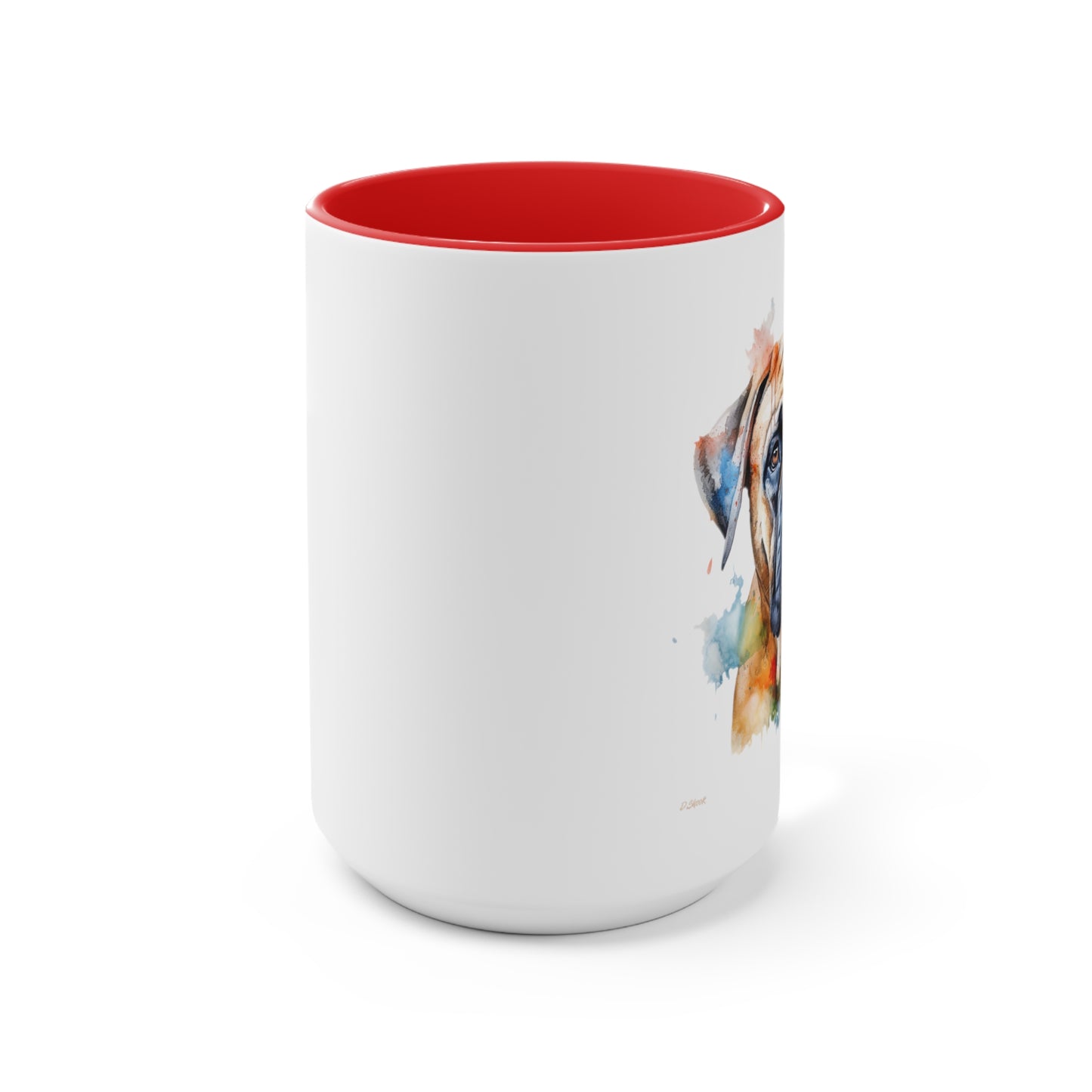 Bullmastiff 2 Accent Mugs