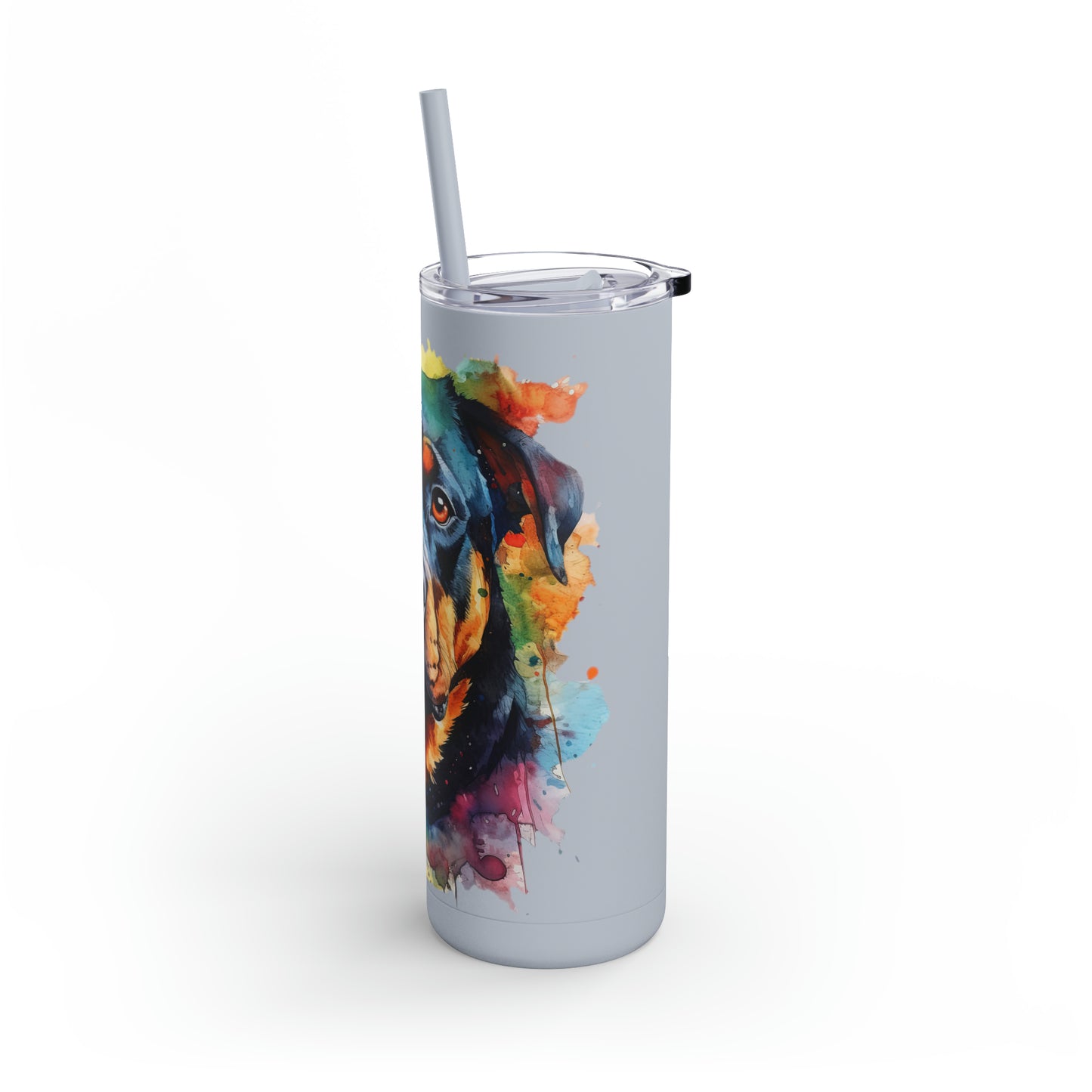 Rottweiler 1 Maars Maker Skinny Matte Tumbler, 20oz