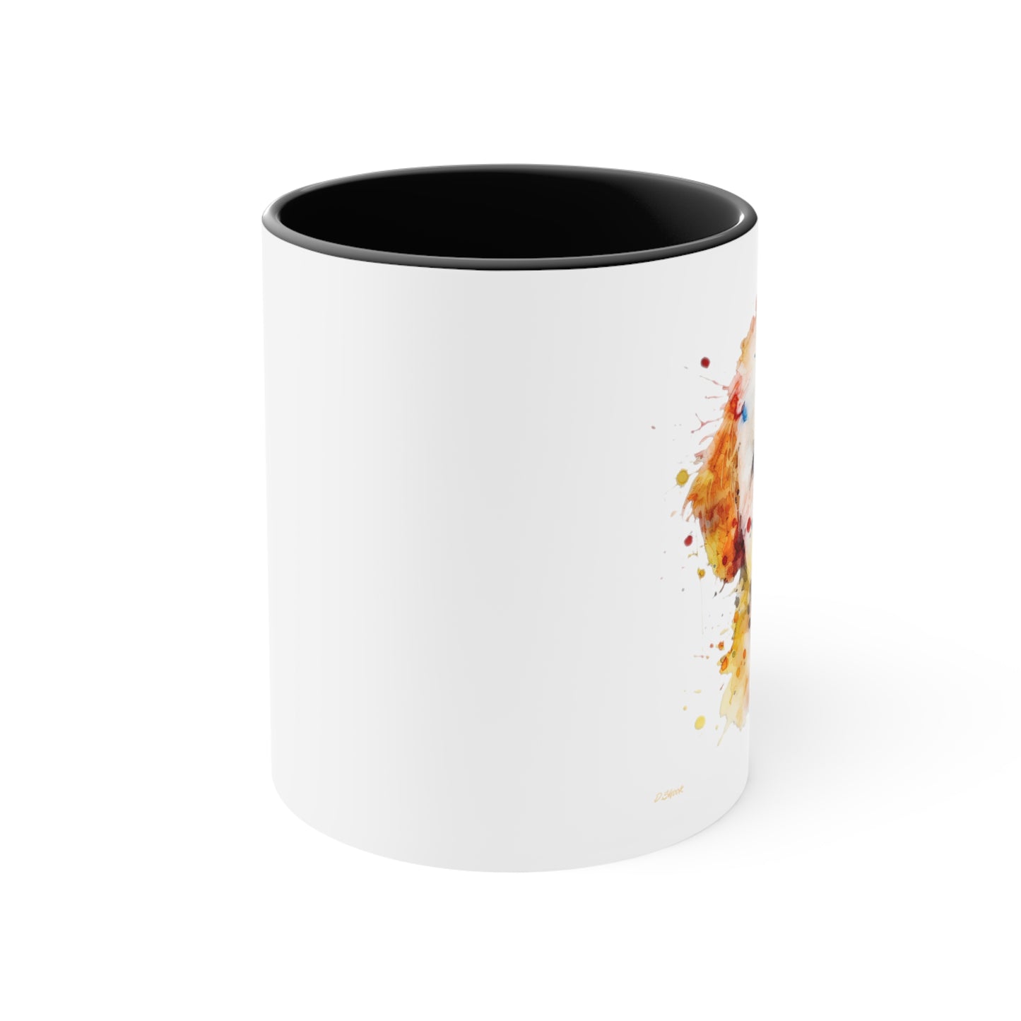 Bichon Frise 2 Accent Mugs